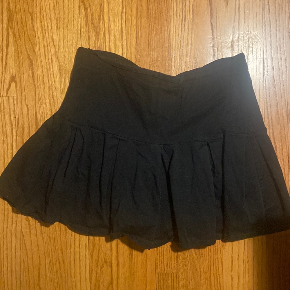 Vintage black mini skirt